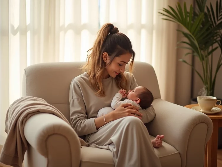 managing postnatal depression in new mothers