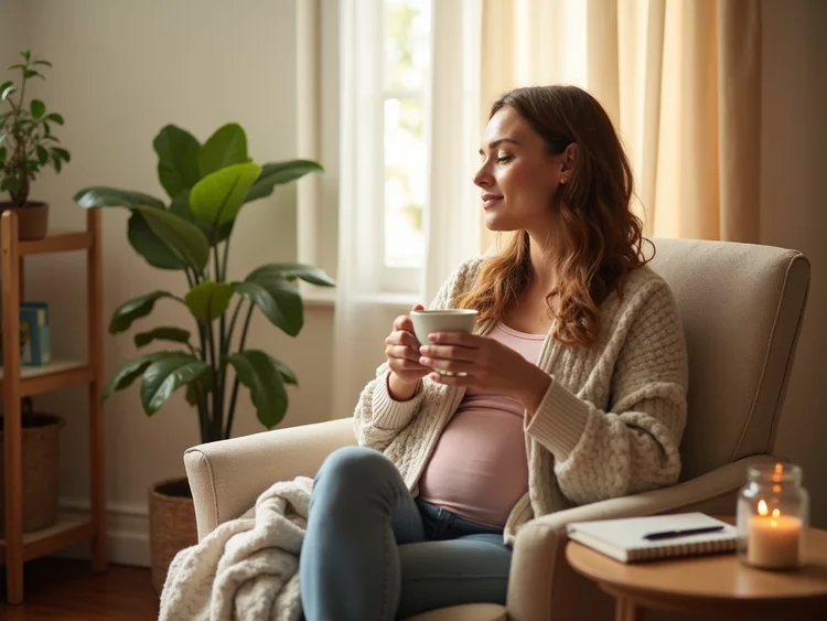 self-care routines for postpartum mental health